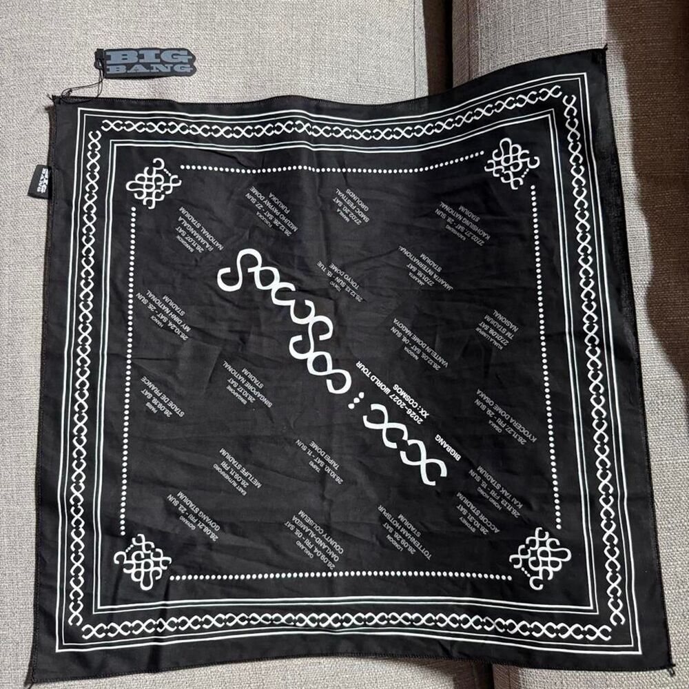 BIGBANG COSMOS Tour Bandana Limited Edition